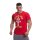 Golds Gym T-Shirt  , Gold´s Gym U.S.A Logo Shirt , Rot