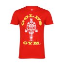 Golds Gym T-Shirt  , Gold´s Gym U.S.A Logo Shirt  ,  Rot , neues Design M