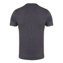 Golds Gym T-Shirt  , Gold´s Gym U.S.A Logo Shirt, charcoal grau , Muscle Joe