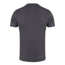 Golds Gym T-Shirt  , Gold´s Gym U.S.A Logo Shirt, charcoal grau , Muscle Joe L
