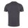 Golds Gym T-Shirt  , Gold´s Gym U.S.A Logo Shirt, charcoal grau , Muscle Joe S