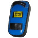 ROSPORT Armpratze Echtes Leder "V12"  , Thai Kick Pad Pratze Boxen, schwarz-blau