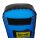 ROSPORT Armpratze Echtes Leder "V12"  , Thai Kick Pad Pratze Boxen, schwarz-blau