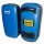 ROSPORT Armpratze Echtes Leder "V12"  , Thai Kick Pad Pratze Boxen, schwarz-blau