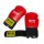 ROSPORT Boxhandschuhe "Knock Out" , rot-schwarz,  Echtes Leder,  von 10 bis 16 Oz 12