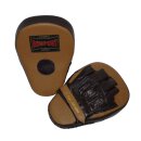 ROSPORT Handpratzen, RETRO STYLE  , Echtes Leder, 1 Paar Tellerpratzen braun