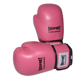 ROSPORT  Ladie´s Pink  Boxhandschuhe Echtes Leder,  von 08  bis 12 Oz 