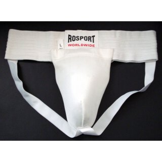 Tiefschutz ROSPORT "WHITE" , Boxen, Muay Thai, Kickboxen, MMA