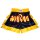 Muay Thai Shorts Short Box Hose Thaiboxen Thaiboxhose ROSPORT Classic gelb/schwarz