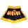 Muay Thai Shorts Short Box Hose Thaiboxen Thaiboxhose ROSPORT Classic gelb/schwarz S