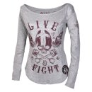 Olimp Live & Fight Ladies Longsleeve Shirt Langarm...