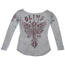 Olimp Live & Fight Ladies Longsleeve Shirt Langarm Voodoo Motors Größe M