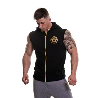 Golds Gym  U.S.A. Muscle Joe Sleeveless Hoodie Pullover Kapuzenpullover Gold´s