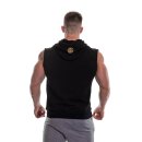 Golds Gym  U.S.A. Muscle Joe Sleeveless Hoodie Pullover Kapuzenpullover Gold´s S
