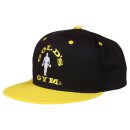 Golds Gym Flat Peak Base Cap Baseball Kappe