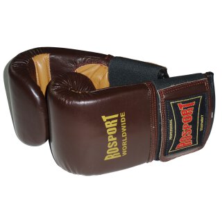 ROSPORT RETRO Boxsackhandschuhe ,Echtes Leder ,braun ,Boxsack ,Geräte Handschuhe XL