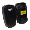 ROSPORT Armpratze Echtes Leder "V12"  , Muay Thai Kick Pad Pratze Boxen, Black