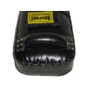 ROSPORT Armpratze Echtes Leder "V12"  , Muay Thai Kick Pad Pratze Boxen, Black