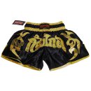 Muay Thai Shorts ROSPORT " Professional " Short Hose Thaiboxhose schwarz gold