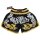 Muay Thai Shorts ROSPORT Professional Short Hose Thaiboxhose schwarz gold silber