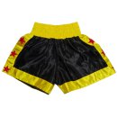 Muay Thai Shorts Short Box Hose Thaiboxen Thaiboxhose ROSPORT Classic gelb/schwarz