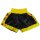 Muay Thai Shorts Short Box Hose Thaiboxen Thaiboxhose ROSPORT Classic gelb/schwarz