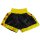 Muay Thai Shorts Short Box Hose Thaiboxen Thaiboxhose ROSPORT Classic gelb/schwarz XL