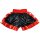 Muay Thai Shorts Short Box Hose Thaiboxen Thaiboxhose ROSPORT Classic schwarz rot