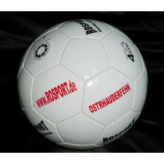 ROSPORT Fussball OSTRHAUDERFEHN weiss Outdoor Größe 4 Size 4 Kinder