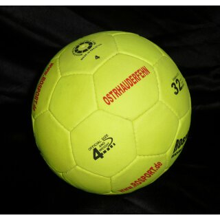 ROSPORT Fussball OSTRHAUDERFEHN gelb Indoor Größe 4