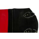 ROSPORT Boxsack 100 cm rot schwarz incl. Ketten und Drehwirbel