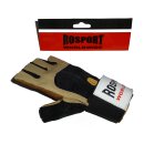 ROSPORT Trainingshandschuhe Fitness Bodybuilding Handschuhe mit Bandage braun