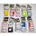 10 Paar Karton Boxbandagen Bandagen Boxen ROSPORT Länge 2,20m Sparpack 220 cm