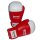 ROSPORT " Target " Boxhandschuhe Echtes Leder, rot weiss,  10 Oz