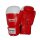 ROSPORT " Target " Boxhandschuhe Echtes Leder, rot weiss,  10 Oz