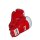 ROSPORT " Target " Boxhandschuhe Echtes Leder, rot weiss,  10 Oz