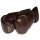 ROSPORT RETRO Boxhandschuhe Echtes Leder braun Modell "Wild Series Padded" 14 Oz