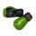 ROSPORT Boxhandschuhe  Echtes Leder  " MEKIBO Edition " neongreen / black 12 Oz.