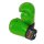 ROSPORT Boxhandschuhe  Echtes Leder  " MEKIBO Edition " neongreen / black 12 Oz.