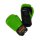 ROSPORT Boxhandschuhe  Echtes Leder  " MEKIBO Edition " neongreen / black 12 Oz.