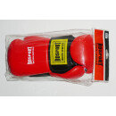 ROSPORT Boxhandschuhe Echtes Leder "Knock Out" , rot - schwarz, 12 Oz.