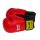 ROSPORT Boxhandschuhe Echtes Leder "Knock Out" , rot - schwarz, 12 Oz.