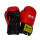 ROSPORT Boxhandschuhe Echtes Leder "Knock Out" , rot - schwarz, 12 Oz.