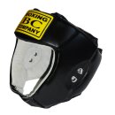 Kopfschutz BC Boxing Company , Echtes Leder, Boxen Kickboxen Thaiboxen, schwarz