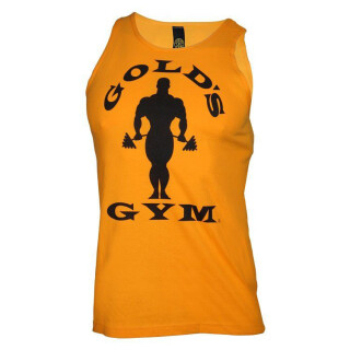 Golds Gym Athlete Tank Top Men´s , Gold´s Muskelshirt Sleeveless Shirt gold/gelb XL