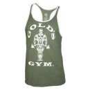 Golds Gym Tank Top Men´s  , Gold´s Gym Contrast Muskelshirt   Army Größe S