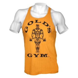 Golds Gym Tank Top Men´s  , Gold´s Gym Muskelshirt Gold - Gelb   MADE IN USA !!!