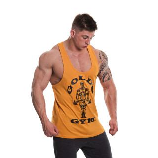 Golds Gym Tank Top Men´s  , Gold´s Gym Muskelshirt   Gold - Gelb M